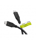 Goobay USB-C™ Cable, USB4™, 100 W, 20 Gbit/s, Power Delivery, 2 m, Black | Goobay