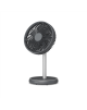 Duux Fan | Rize Flex | Stand Fan | Grey | Diameter 21 cm | Number of speeds 4 | Oscillation | 10 W | No