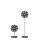 Duux Fan | Rize Flex | Stand Fan | Grey | Diameter 21 cm | Number of speeds 4 | Oscillation | 10 W | No