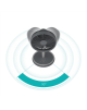 Duux Fan | Rize Flex | Stand Fan | Grey | Diameter 21 cm | Number of speeds 4 | Oscillation | 10 W | No