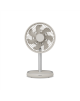 Duux Fan | Rize Flex | Stand Fan | Greige | Diameter 21 cm | Number of speeds 4 | Oscillation | 10 W | No