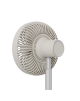 Duux Fan | Rize Flex | Stand Fan | Greige | Diameter 21 cm | Number of speeds 4 | Oscillation | 10 W | No