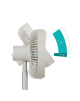 Duux Fan | Rize Flex | Stand Fan | Greige | Diameter 21 cm | Number of speeds 4 | Oscillation | 10 W | No