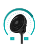 Duux Fan | Whisper Flex 2 | Stand Fan | Black | Diameter 34 cm | Number of speeds 30 | Oscillation | 2-21.5 W | Yes
