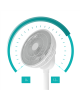 Duux Fan | Whisper Flex 2 | Stand Fan | White | Diameter 34 cm | Number of speeds 30 | Oscillation | 2-21.5 W | Yes