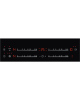 Electrolux | Hob | EHF6547FXK | Electric | Number of burners/cooking zones 4 | Touch | Timer | Black