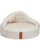 Zolux | Paloma Cat Bed with Cover, 480x480x150 mm | Beige