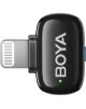 Boya | Mini-15 Ultracompact 2.4GHz Wireless Microphone System with Lightning plug | Black