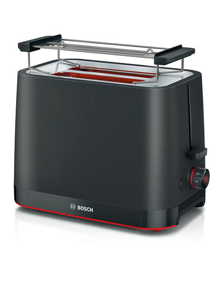 Bosch Compact Toaster | TAT3M123 MyMoment | Power 950 W | Number of slots 2 | Housing material Plastic | Black