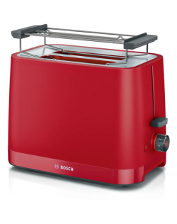 Bosch Compact Toaster | TAT3M124 MyMoment | Number of slots 2 | Housing material Plastic | Red