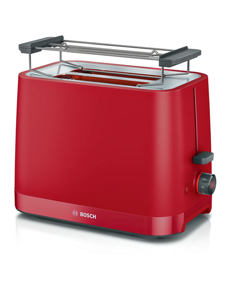 Bosch Compact Toaster | TAT3M124 MyMoment | Number of slots 2 | Housing material Plastic | Red