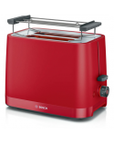 Bosch Compact Toaster | TAT3M124 MyMoment | Number of slots 2 | Housing material Plastic | Red