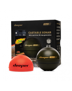Deeper Smart Sonar Chirp+3 | Sonar | Wi-Fi | Brown Green