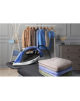 ETA Steam Iron | ETA227690000 Chloe | Steam Iron | 2600 W | Water tank capacity 350 ml | Continuous steam 40 g/min | Silver/Blue