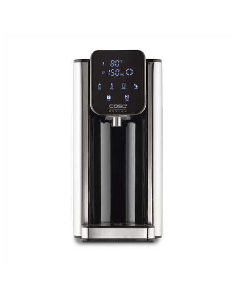 Caso Turbo Hot Water Dispenser | Hot 7 | Water Dispenser | 2200-2600 W | 2.7 L | Plastic/Stainless Steel | Black/Stainless Steel