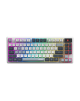MSI FORGE GK600 TKL WIRELESS SKY | Gaming Keyboard | Wireless | US | Bluetooth | 2.4 GHz, Bluetooth, USB 2.0 | Mechanical Linear