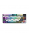 MSI FORGE GK600 TKL WIRELESS SKY | Gaming Keyboard | Wireless | US | Bluetooth | 2.4 GHz, Bluetooth, USB 2.0 | Mechanical Linear