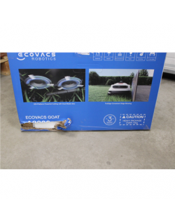 SALE OUT. Ecovacs GOAT A3000 LiDAR Lawn Mower, Robot, Up to 400 m², Dual LiDAR + Camera, White/Black | Ecovacs | Lawn Mower | GO