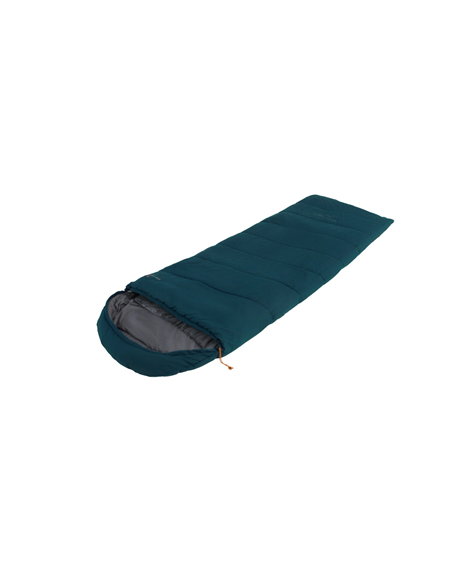 Easy Camp Raven I Square 2°C | Sleeping Bag | 220 x 80 cm | -12 to 7 °C | Two-way open-end, L-shaped, autolock