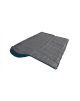 Easy Camp Raven I Square 2°C | Sleeping Bag | 220 x 80 cm | -12 to 7 °C | Two-way open-end, L-shaped, autolock