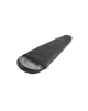 Easy Camp Starling Mummy Black 8°C | Sleeping Bag | 210 x 75 x 50 cm | -5 to 12 °C | Two-way open-end, autolock