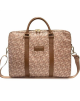 GUESS | GCube Stripes GUCB15HGCFSEW | Fits up to size 16 " | Laptop Bag | Brown