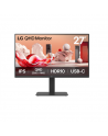 LG 27BA65QB-B | 27 " | IPS | 16:9 | 100 Hz | 5 ms | 2560 x 1440 pixels | 350 cd/m² | HDMI ports quantity 1