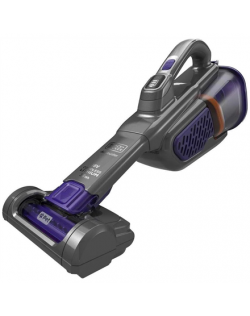 BLACK & DECKER Vacuum Cleaner | BHHV520BFP-QW | Cordless operating | 18 V | Black/Purple