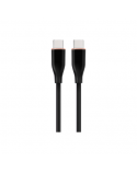 Cablexpert Premium Silicon Type-C Power Delivery (PD) Charging and Data Cable, 1.5 m | CC-USB2S-CMCM-1.5M-BK
