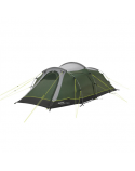 Outwell Two Room Tunnel Tent | Earth 3 Plus | 3 person(s) | Green