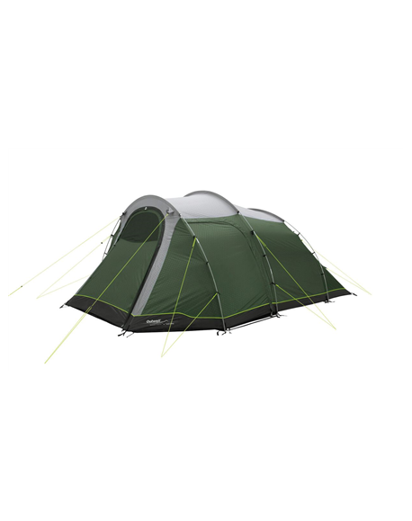Outwell Two Room Tunnel Tent | Earth 5 Plus | 5 person(s) | Green