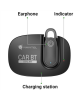 Navitel Multifunctional Bluetooth Headset Solar Car BT Hands free device, Bluetooth, Black, Recharge indicator