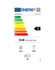 LG Refrigerator | GSLC41PYPE | Energy efficiency class E | Free standing | Side by side | Height 179 cm | Fridge net capacity 42