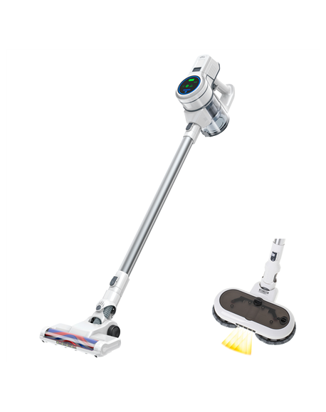 Adler Vacuum Cleaner | AD 7064 2in1 | Cordless operating | 220-240 V | Operating time (max) 57 min | White | Warranty 24 month(s