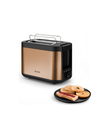 TEFAL Toaster | TT430G10 Coppertinto | Number of slots 2 | Housing material Stainless steel | Gold