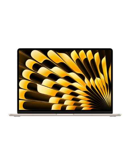 Apple MacBook | Air | Starlight | 15 " | IPS | 2880 x 1864 pixels | Apple M4 | 24 GB | Solid-state drive capacity 512 GB | Apple