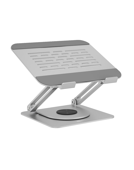 Raidsonic Laptop stands IB-NH300-R | Ergonomic positioning, Rotatable design | 17 " | Silver