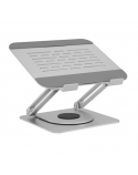 Raidsonic Laptop stands IB-NH300-R | Ergonomic positioning, Rotatable design | 17 " | Silver