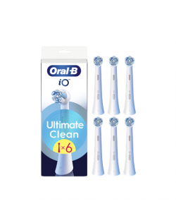 Oral-B Replaceable toothbrush heads | iO UltimateClean | Heads | For adults | Number of brush heads included 6 | White
