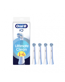 Oral-B Replaceable toothbrush heads | iO UltimateClean | Heads | For adults | Number of brush heads included 4 | White