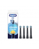 Oral-B Replaceable toothbrush heads | iO UltimateClean | Heads | For adults | Number of brush heads included 4 | Black