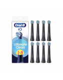 Oral-B Replaceable toothbrush heads | iO UltimateClean | Heads | For adults | Number of brush heads included 8 | Black