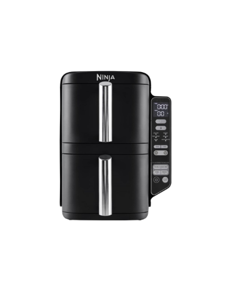 NINJA Double Stack Vertical Air Fryer with 2 Stacking Drawers | SL300EU | Power 2470 W | Capacity 7.6 L | Black