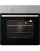 Gorenje Oven | BO6615E01X | 60 L | Electric | EnamelClean | Mechanical control | Height 59.5 cm | Width 59.5 cm | Stainless stee