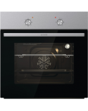 Gorenje Oven | BO6615E01X | 60 L | Electric | EnamelClean | Mechanical control | Height 59.5 cm | Width 59.5 cm | Stainless steel