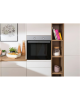 Gorenje Oven | BO6615E01X | 60 L | Electric | EnamelClean | Mechanical control | Height 59.5 cm | Width 59.5 cm | Stainless stee