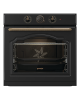 Gorenje Oven | BOS67372CLB | 77 L | Electric | AquaClean | Mechanical control | Steam function | Height 59.5 cm | Width 59.5 cm | Black