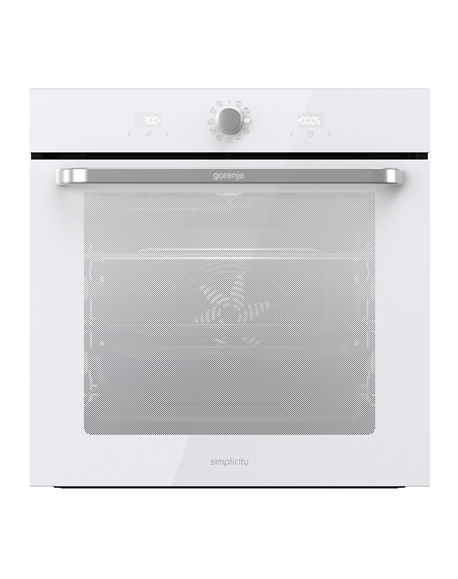 Gorenje Oven | BOS6737SYW | 77 L | Electric | AquaClean | Mechanical control | Steam function | Height 59.5 cm | Width 59.5 cm |