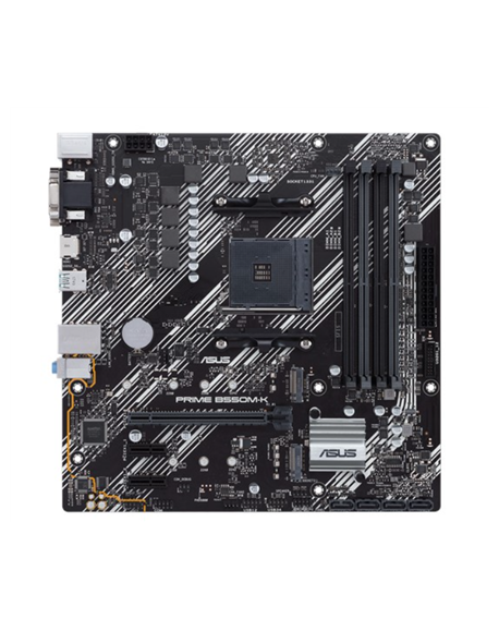 Asus PRIME B550M-K Memory slots 4, Processor family AMD, Micro ATX, DDR4, Processor socket AM4, Chipset AMD B