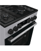 Gorenje Cooker | GK5C42SH | Hob type Gas | Oven type Electric | Grey | Width 50 cm | Depth 59.4 cm | 70 L